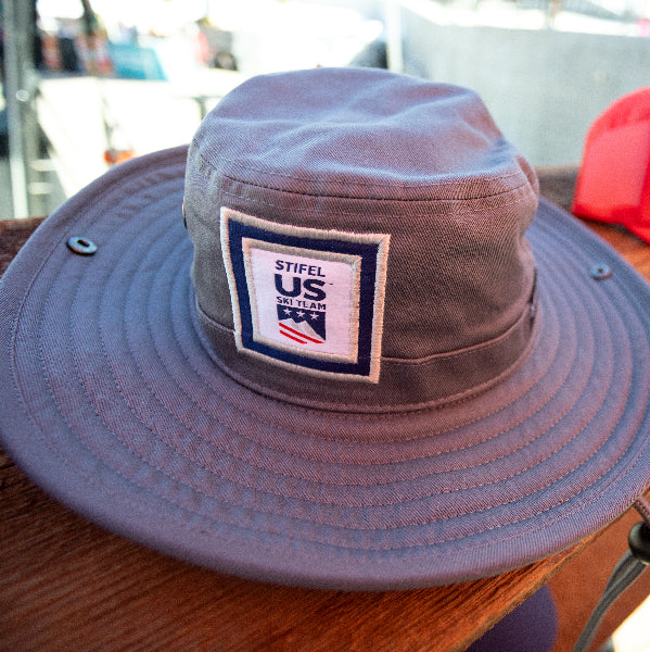 US Ski Wide Brim Hat